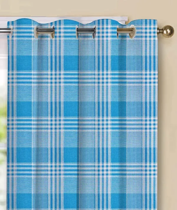 Blue_-_Door_Cotton_Room_Darkening_Door_Curtain_(Pack_of_2_Panel)_(Checkered,_Blue)_214_cm_(7_ft)